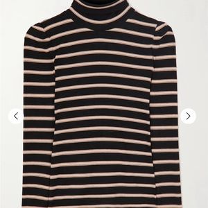 Veronica Beard metallic turtleneck-Size Large